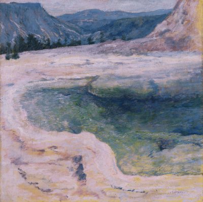 Der Smaragdpool von John Henry Twachtman